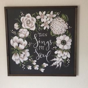 THEN SINGS MY SOUL sign